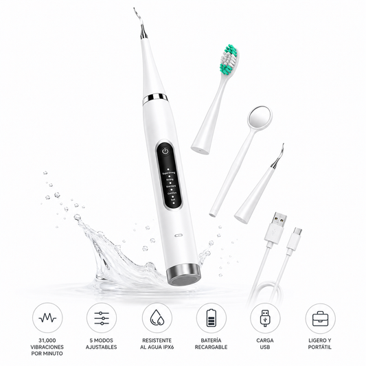 DentalClean Pro™ | Removedor Inteligente de Sarro Dental 4 en 1
